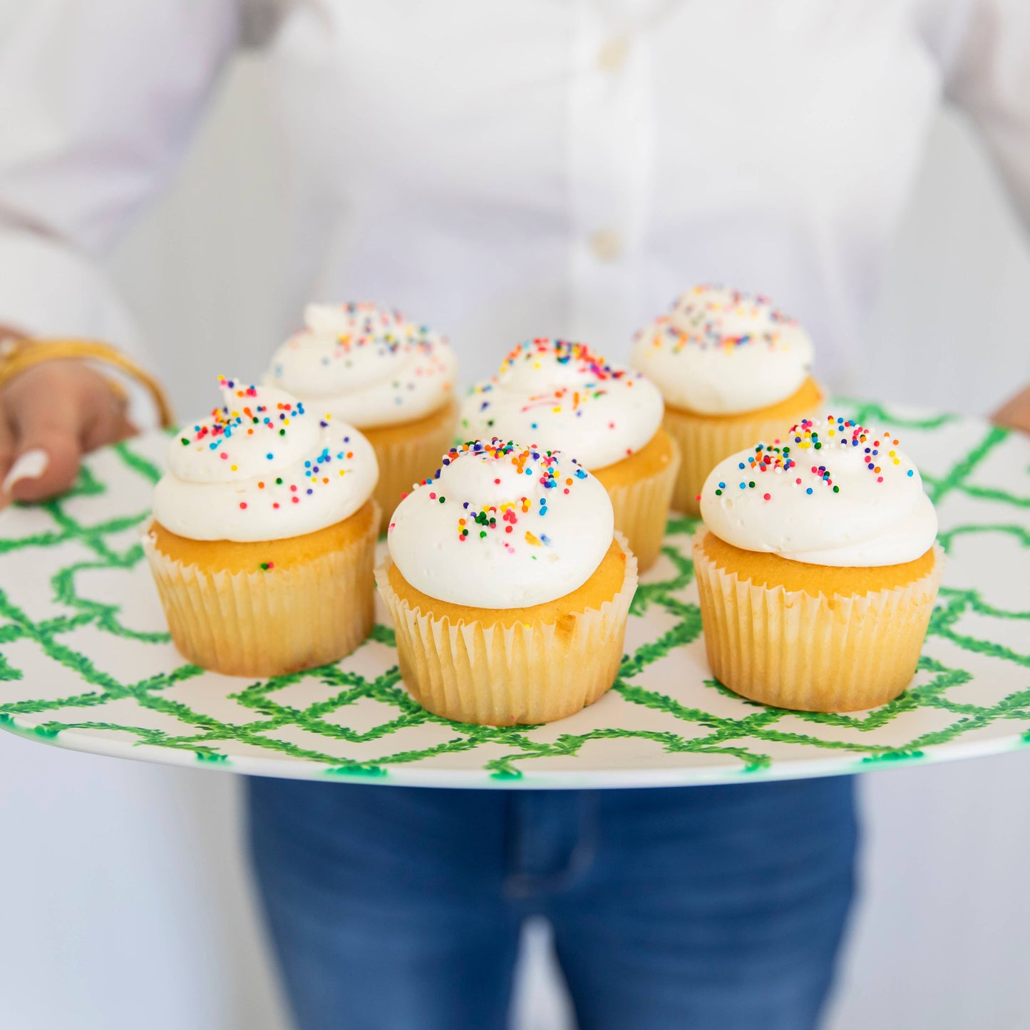 WH Hostess Social Stationery - WH Serving Platter | Clover Lattice