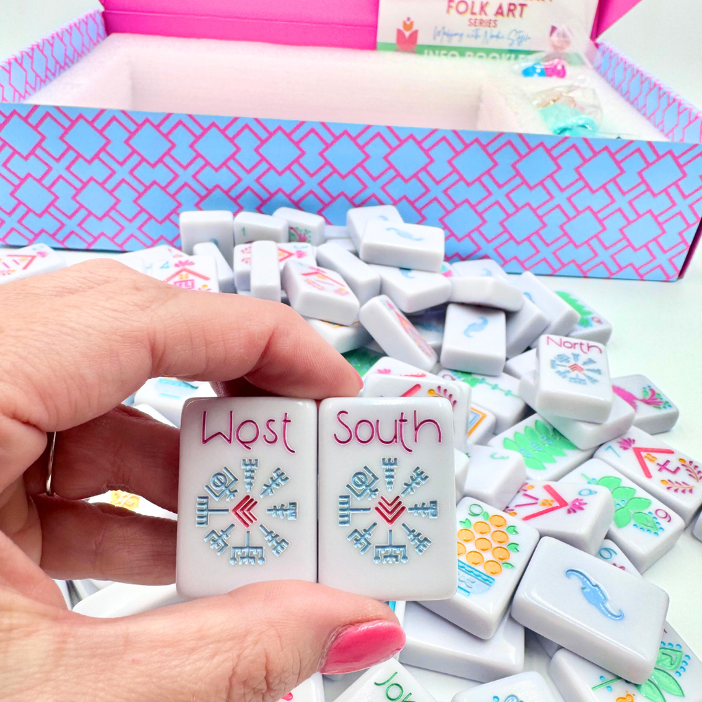 LIMITED TIME SALE  - My Fair Mahjong - THE SCANDINAVIAN FOLK ART SERIES | Mahjong with Nordic Style