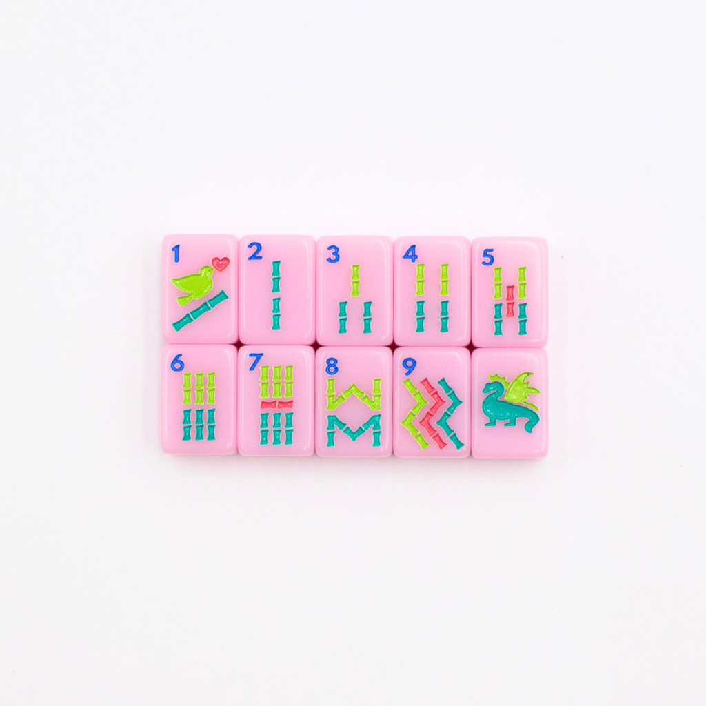LIMITED TIME SALE  - My Fair Mahjong - MINI TRAVEL MAHJONG  |  Mini Anywhere Series  |  Pink