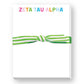 Donovan Designs - SORORITY GREEK RAINBOW MINI NOTEPAD: KAPPA KAPPA GAMMA