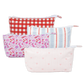 Small Tyvek® Zipper Pouch | Cowtown Stripe
