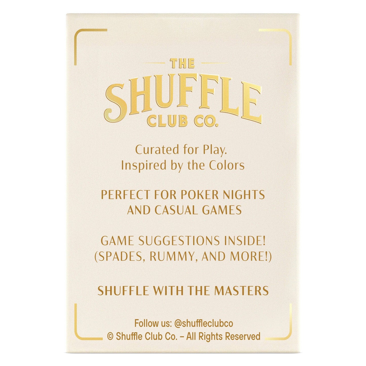Shuffle Club Co - Pastel Colored Playing Cards (Standard)