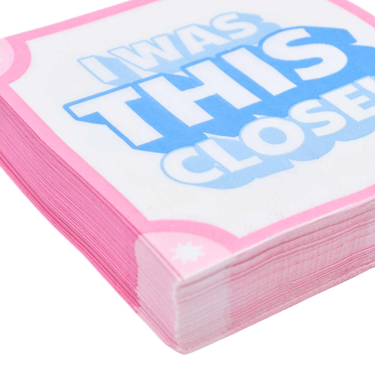 Middle & Main Mahjong - "I Was THIS Close!" Cocktail Napkins