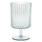 Stackable Acrylic Wine Goblet - Dock Tails - Set of 4: Glass: 5.75" H x 2.75" Dia, 15 oz
