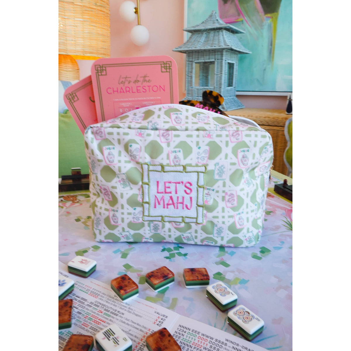 KENZKUSTOMZ - Let's Mahj - XL Travel Bag