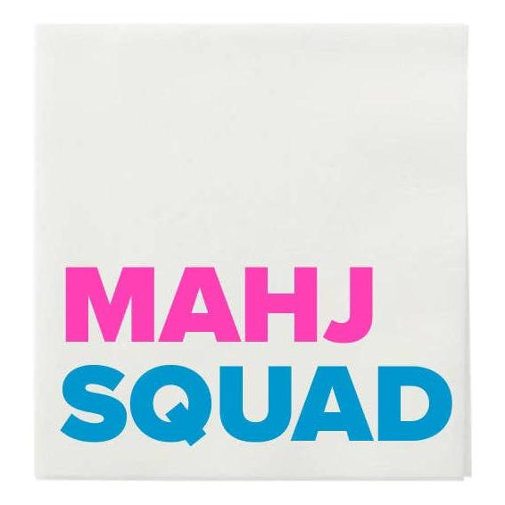 “MAHJ SQUAD” COCKTAIL NAPKINS