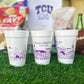 TCU Skyline Foam Cups