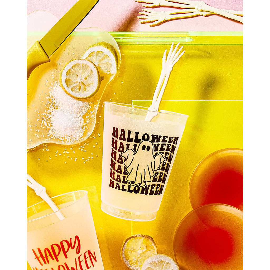 Ghost Halloween Frosted Cups - Halloween: Pack of 6