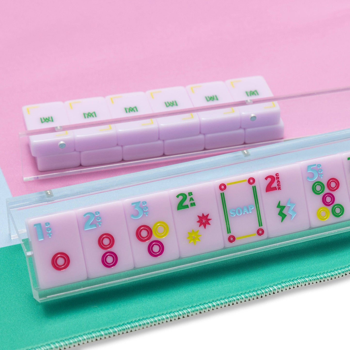 Amahj Line - Signature Engraved Tile Set- Lilac