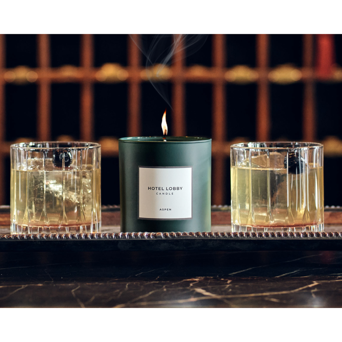 Hotel Lobby Candle | Aspen