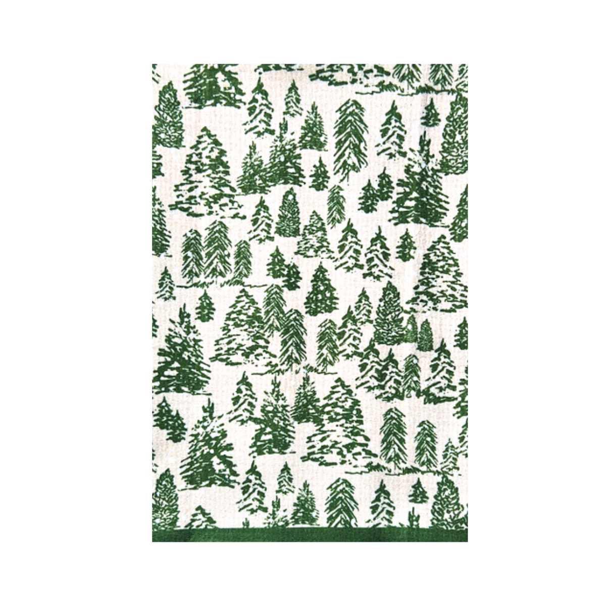 Winter Forest Double-Sided Tea Towel