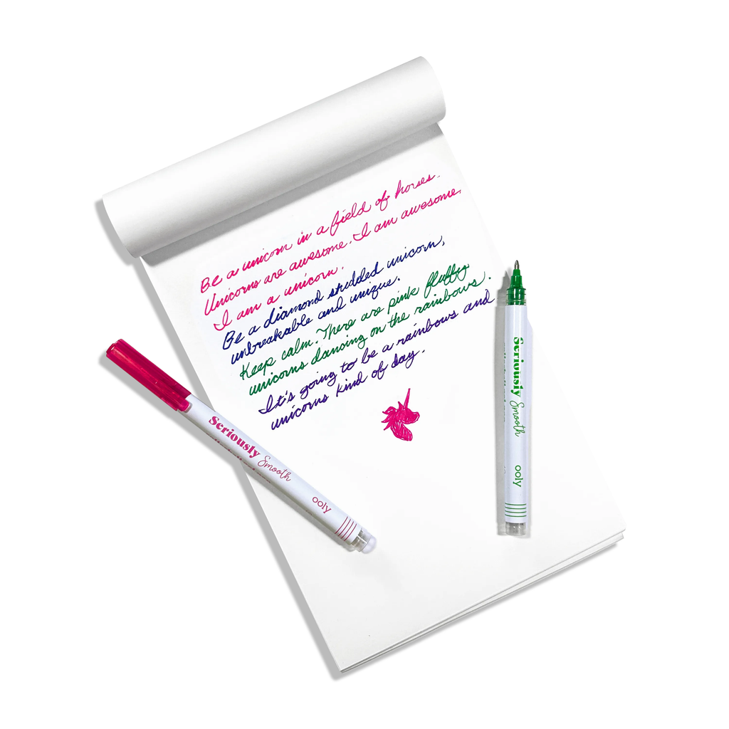 OOLY - Seriously: Smooth Rollerball Gel Pens (Set of 6)