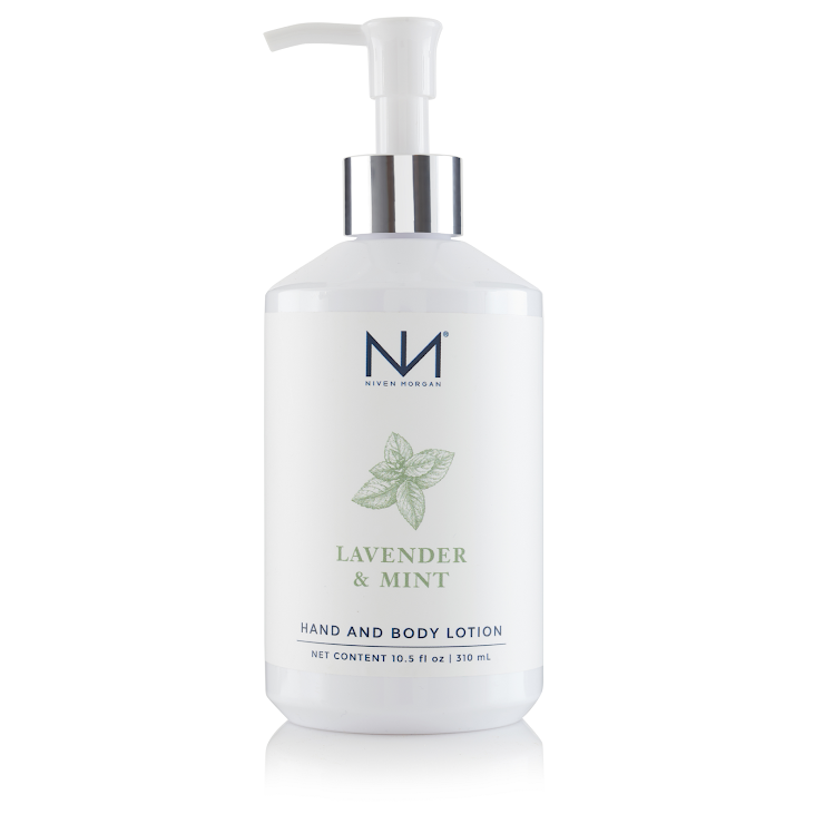 NIVEN MORGAN - LAVENDER & MINT - Hand & Body Lotion