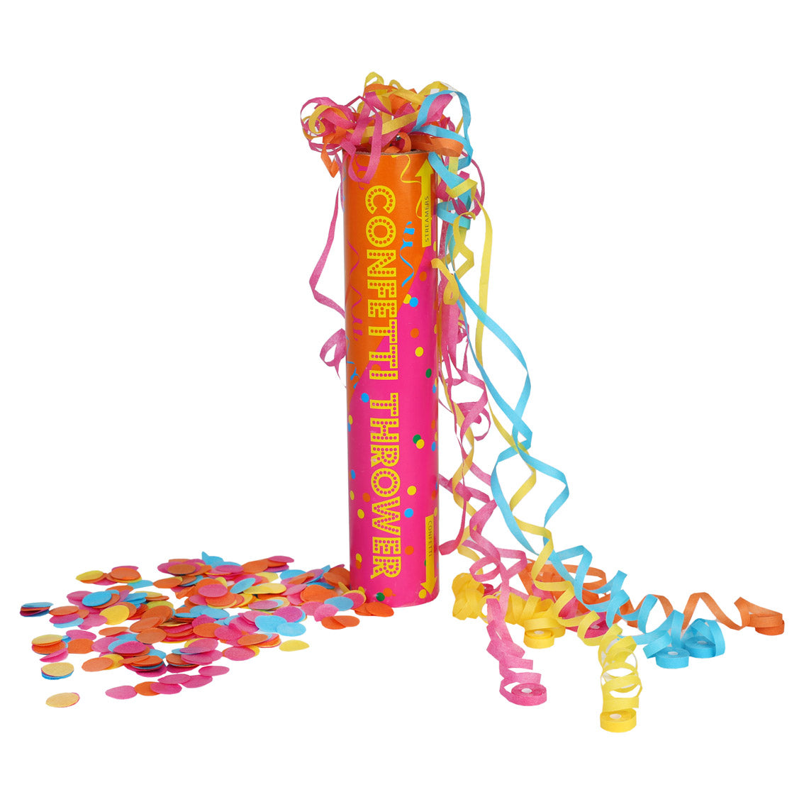 Talking Tables USA - Birthday Brights Confetti Thrower POS Unit - 6 Pack