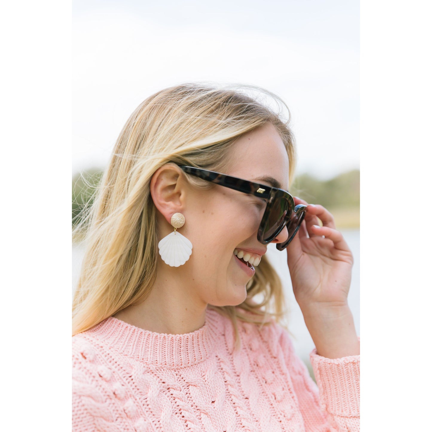 Grace Shell Earrings