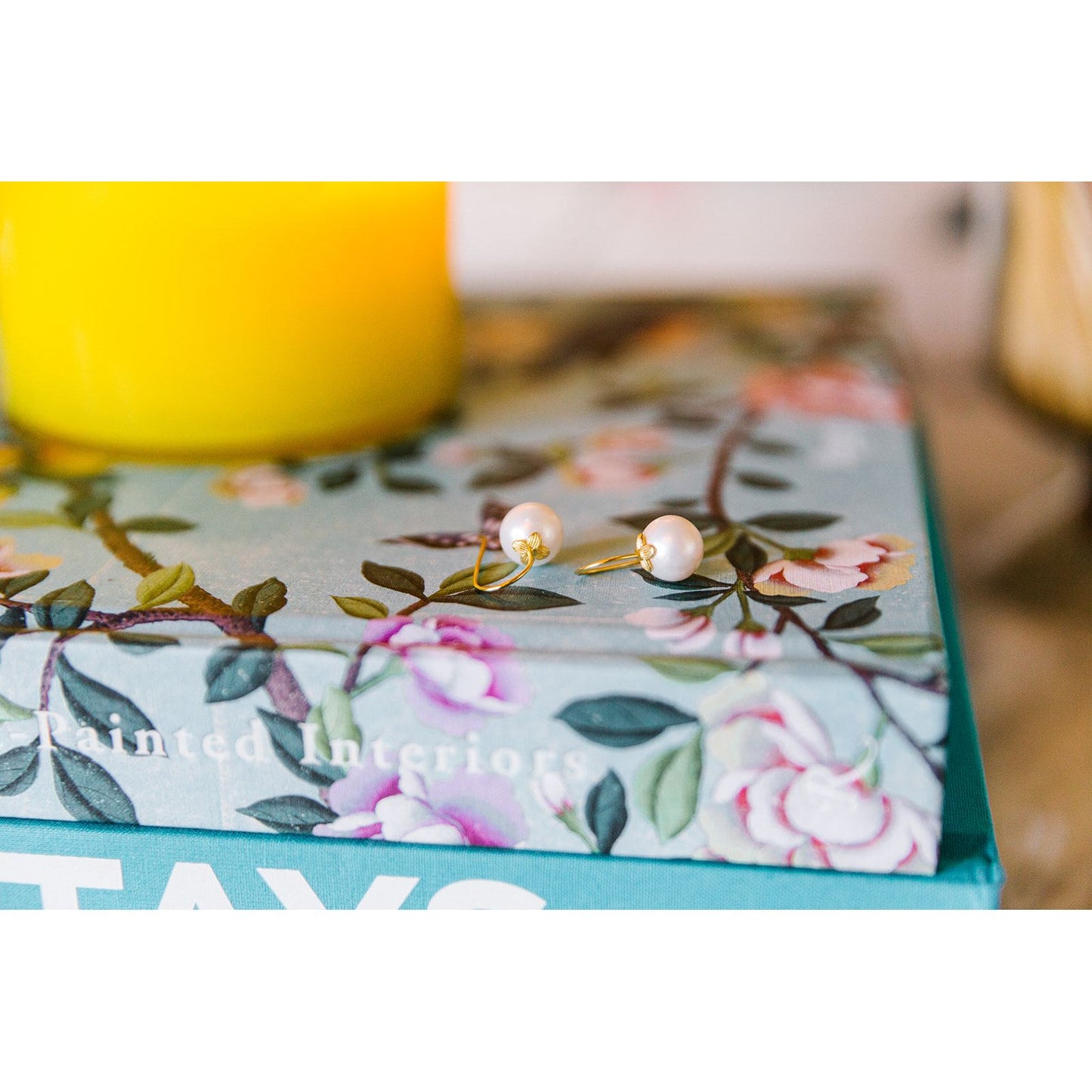Bloom Pearl Hook Earrings