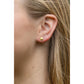 Ocean Shell Tiny Gold Stud Earring