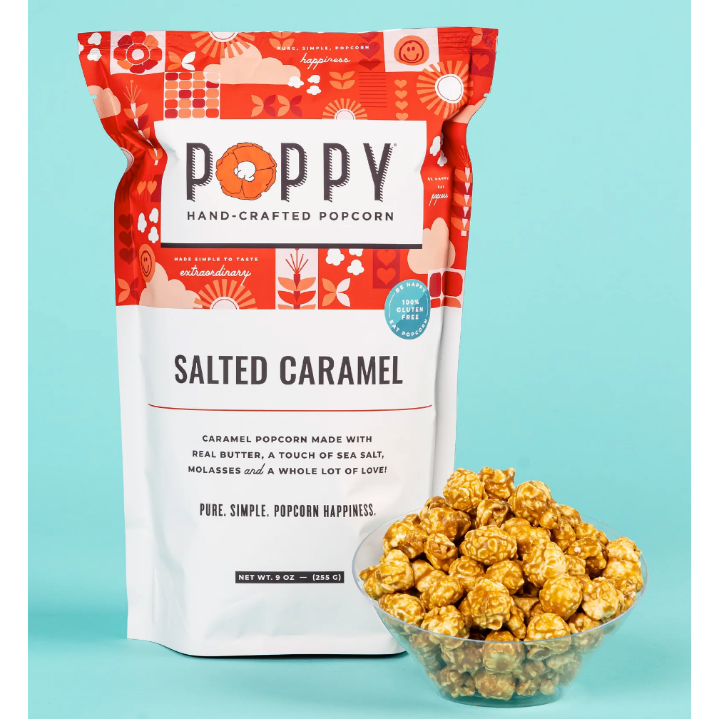 Salted Caramel Popcorn // Poppy Handcrafted Popcorn