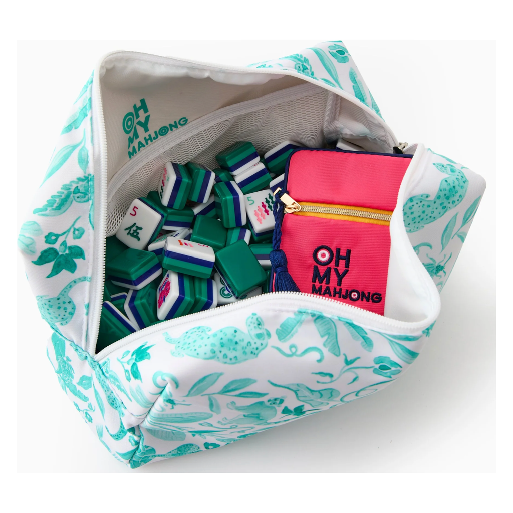 Amazon Green Tile Storage Bag x Catherine Carrie Collab