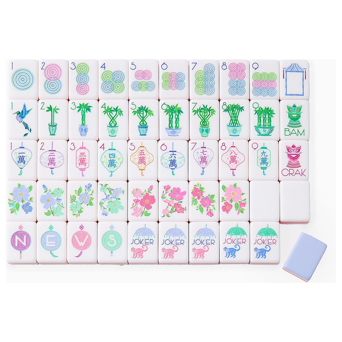 OMM Luminaire Mahjong Tiles – Well Gifted