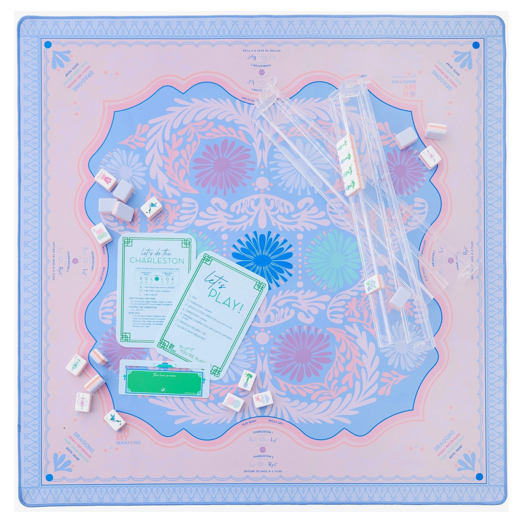 Peri-Twinkle Mahjong Mat