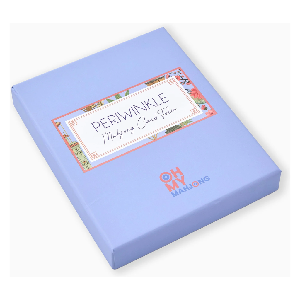 JUST IN - Periwinkle Mahjong Card Folio