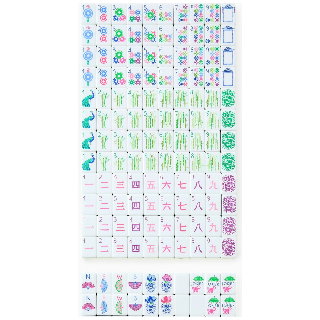 Limoncello Mahjong Tiles