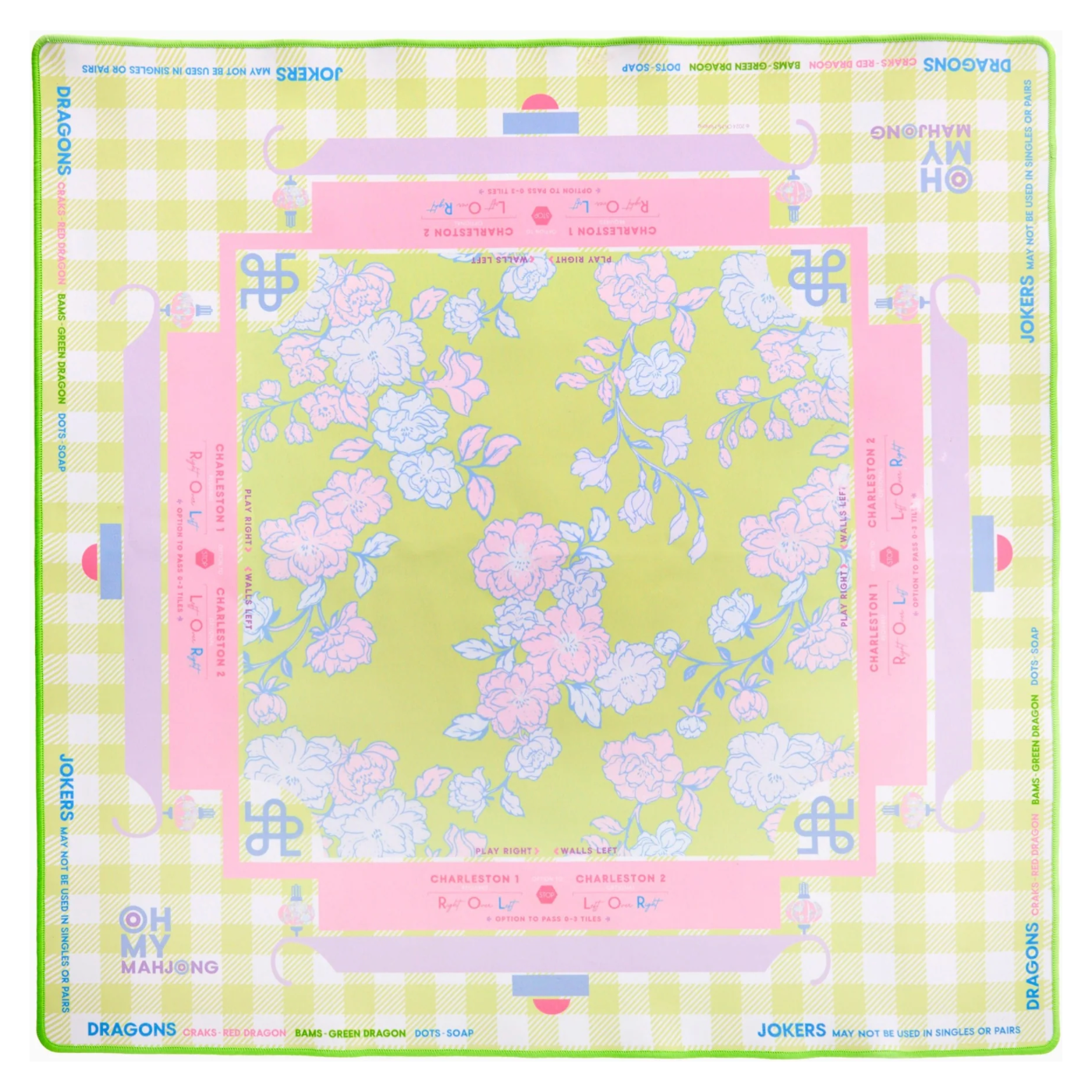 OMM Garden Party Mahjong Mat