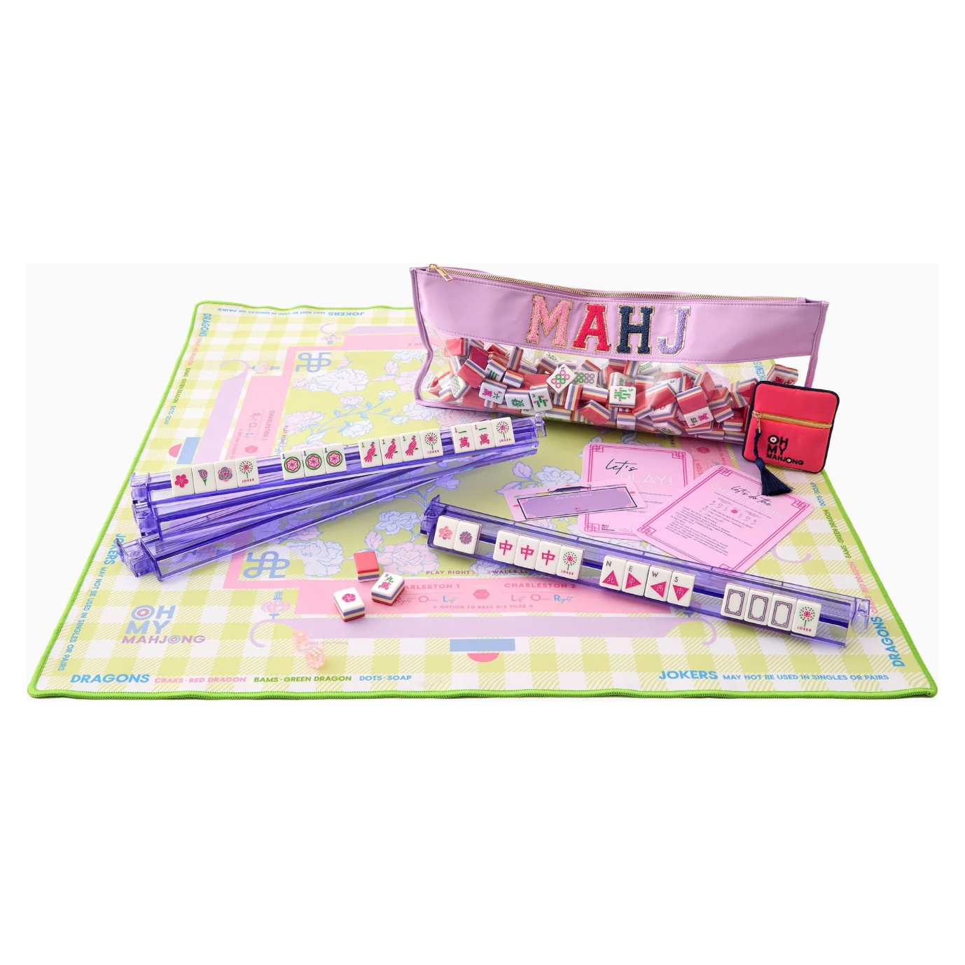 OMM Garden Party Mahjong Mat