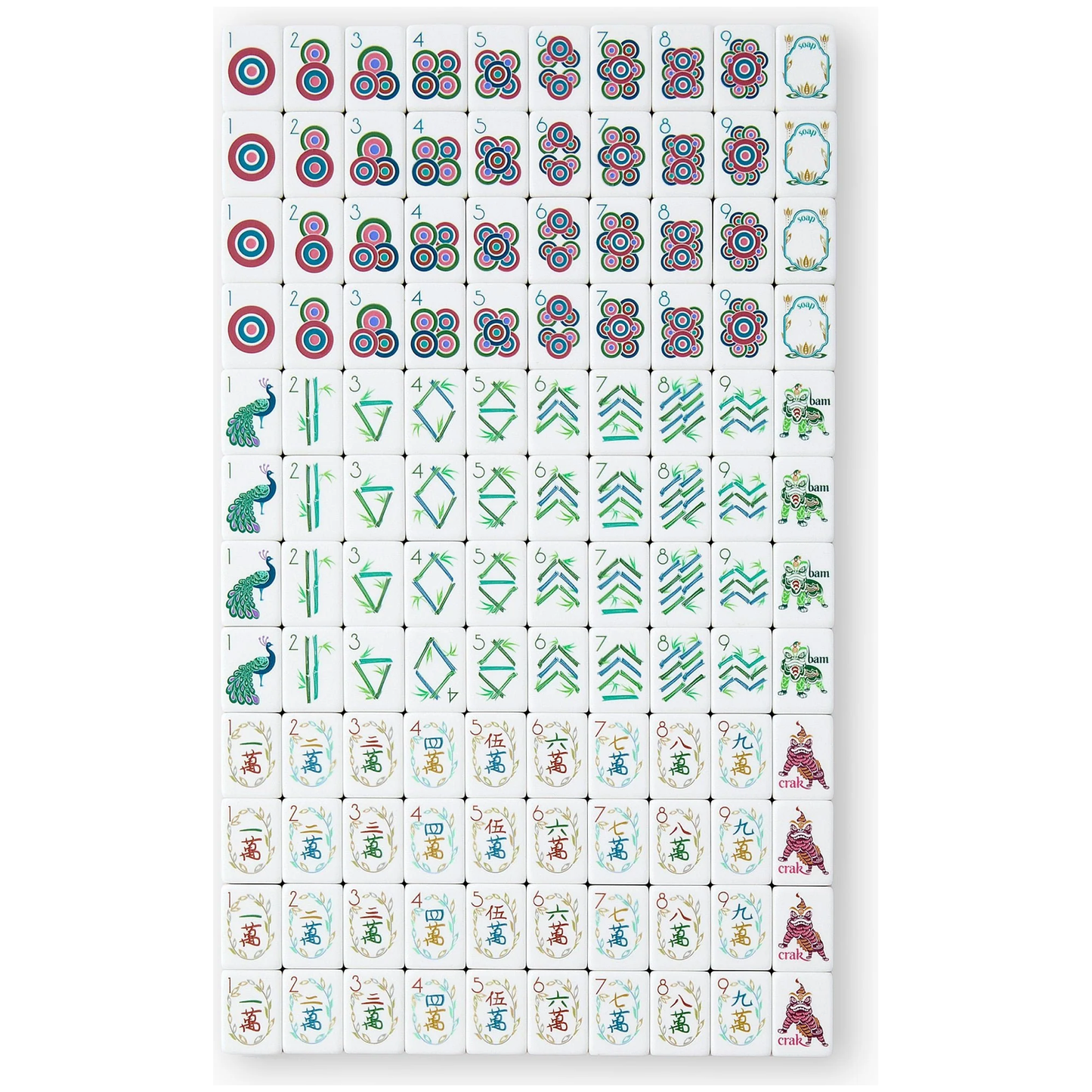 OMM Sierra Mahjong Tiles