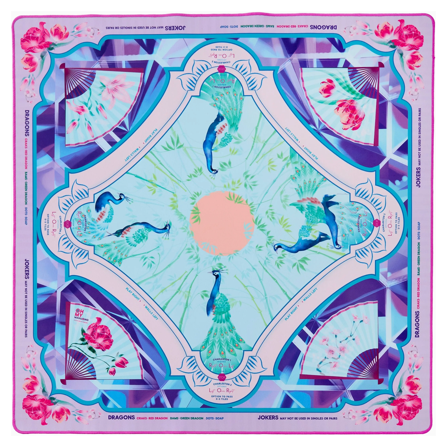 OMM Amethyst Mahjong Mat