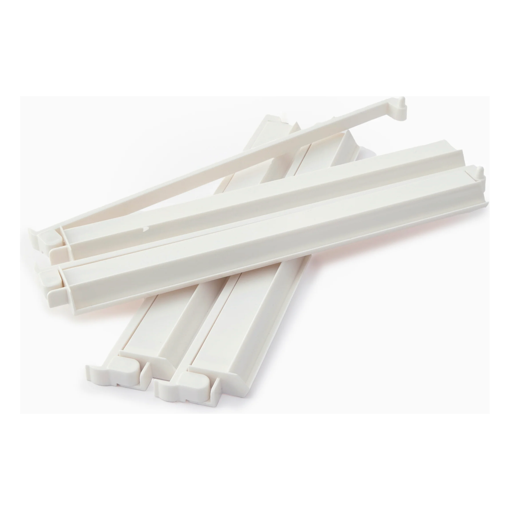 White Rack and Pusher Set