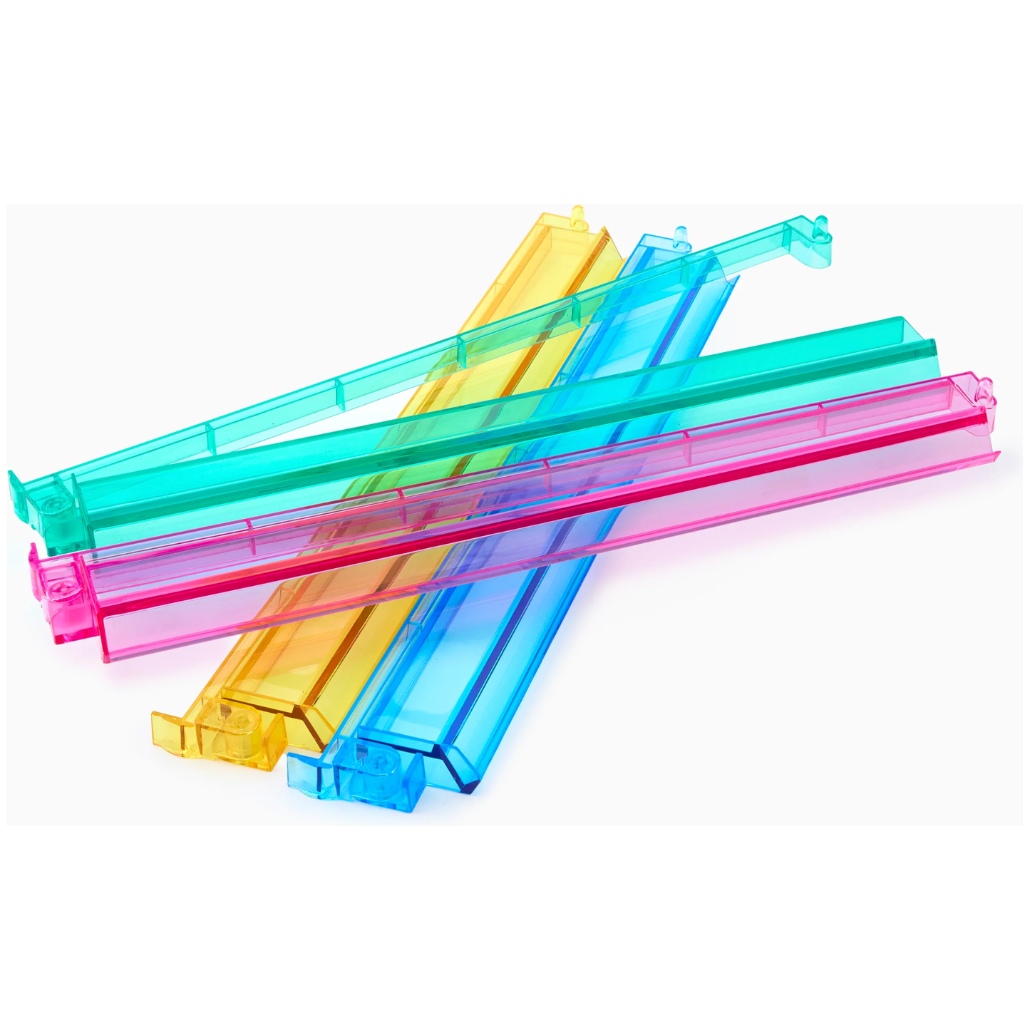 OMM Multicolor Acrylic Rack and Pusher Set