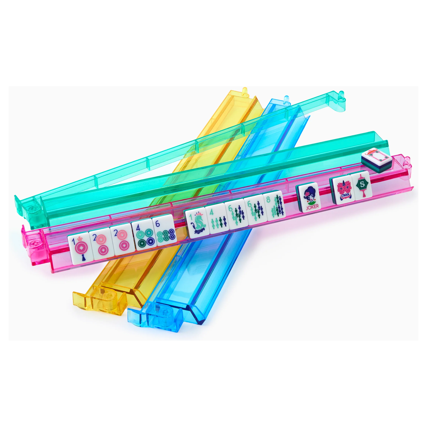 OMM Multicolor Acrylic Rack and Pusher Set