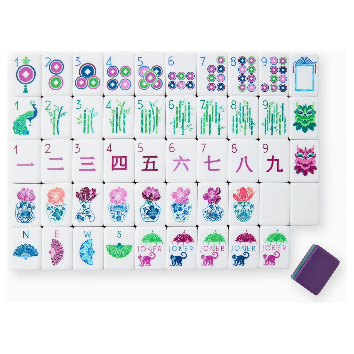 OMM Gemma Mahjong Tiles