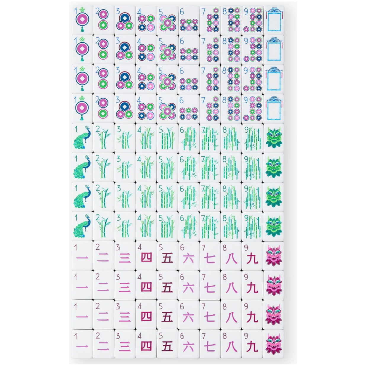 OMM Gemma Mahjong Tiles