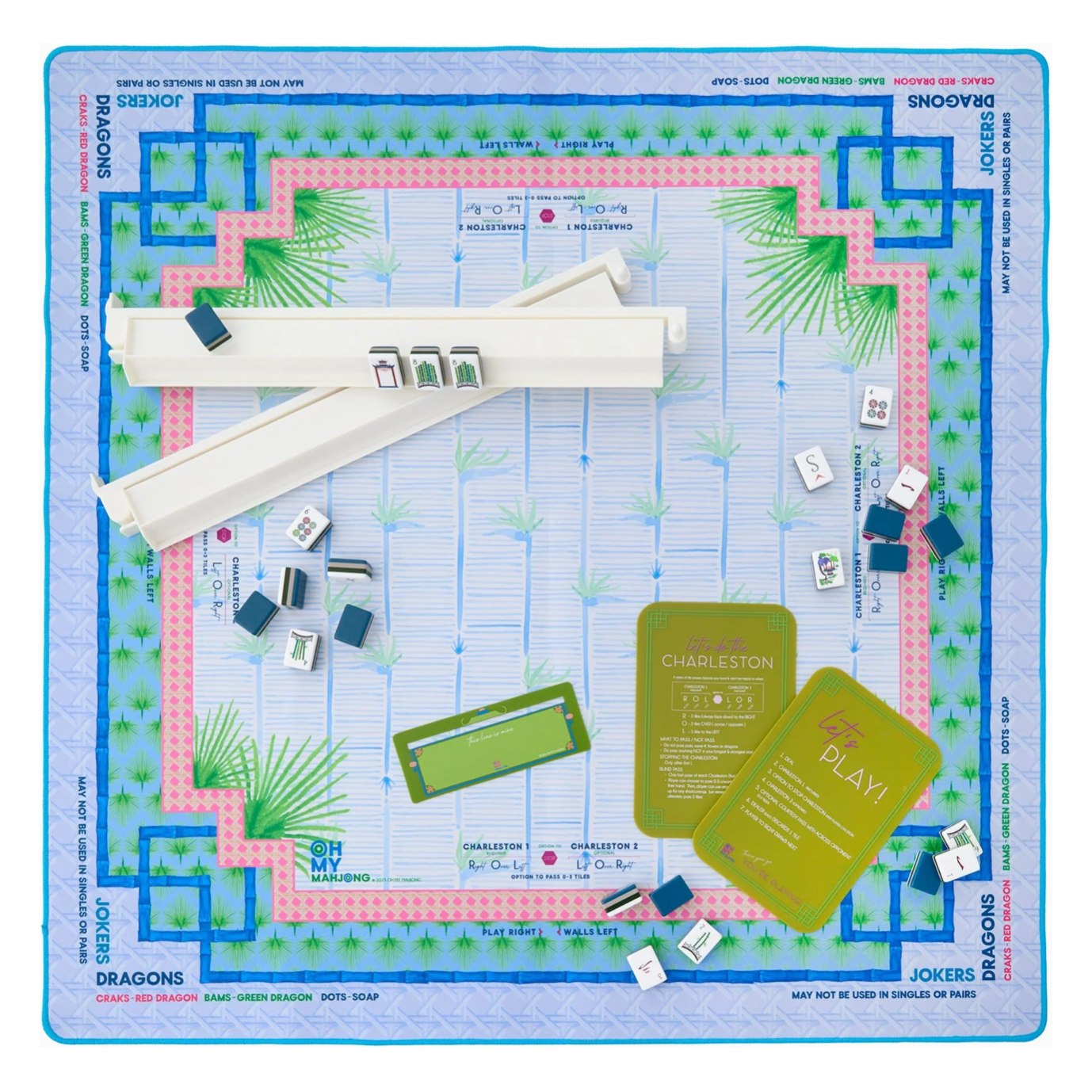 OMM Palm Paradise Mahjong Mat