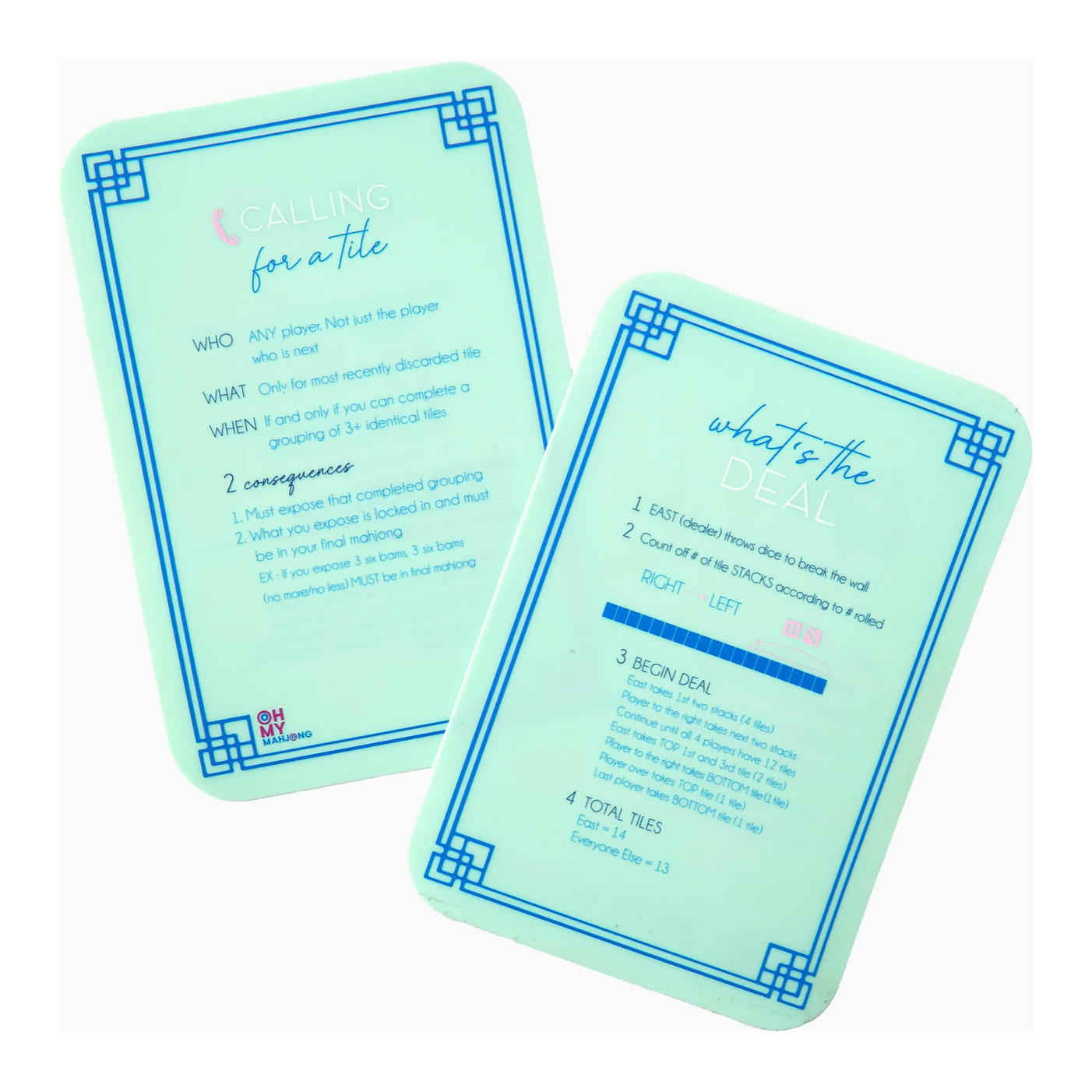 OMM Mint Tile Shufflers