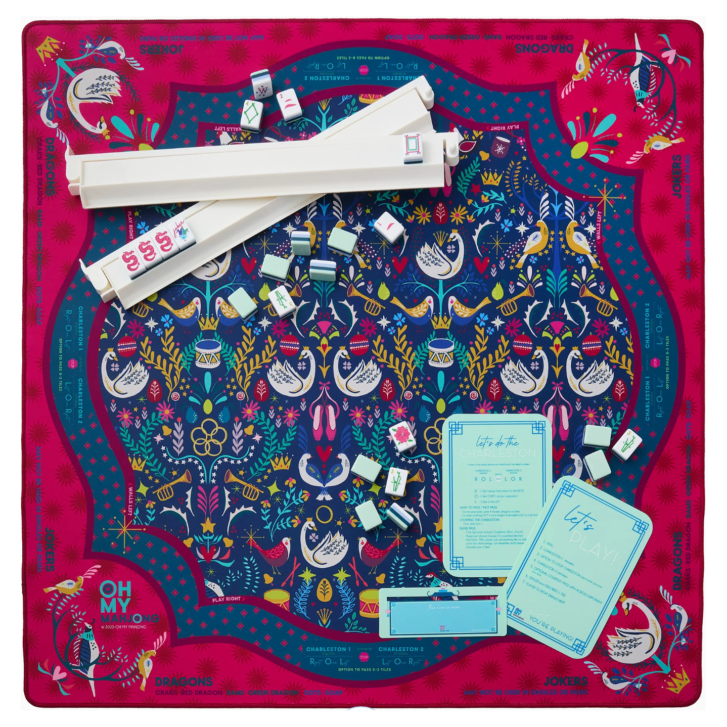 OMM Pear Tree Mahjong Mat