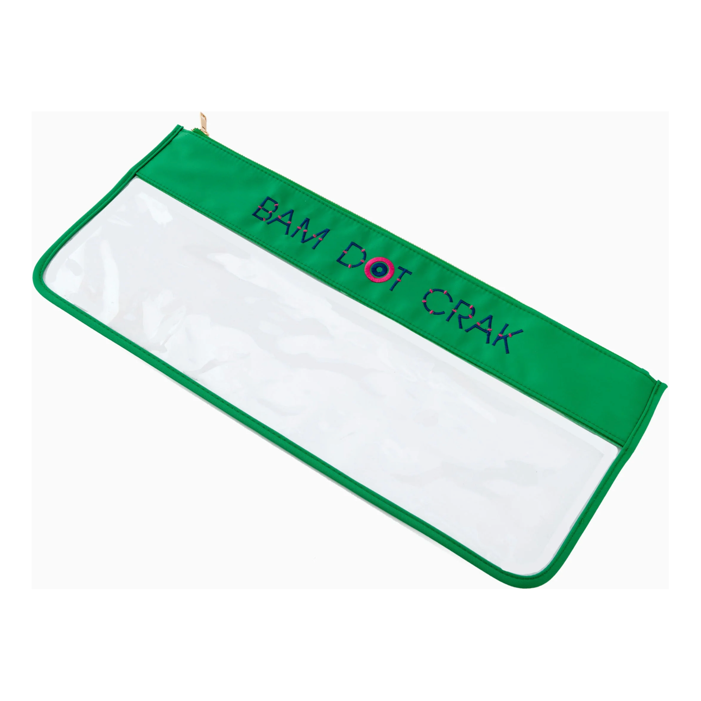 OMM Kelly Green Bam Dot Crak Tile Bag