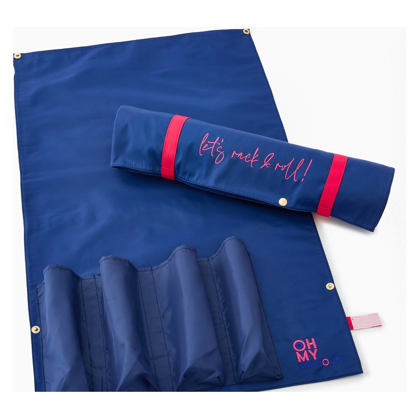 OMM Navy Let's Rack and Roll Bag