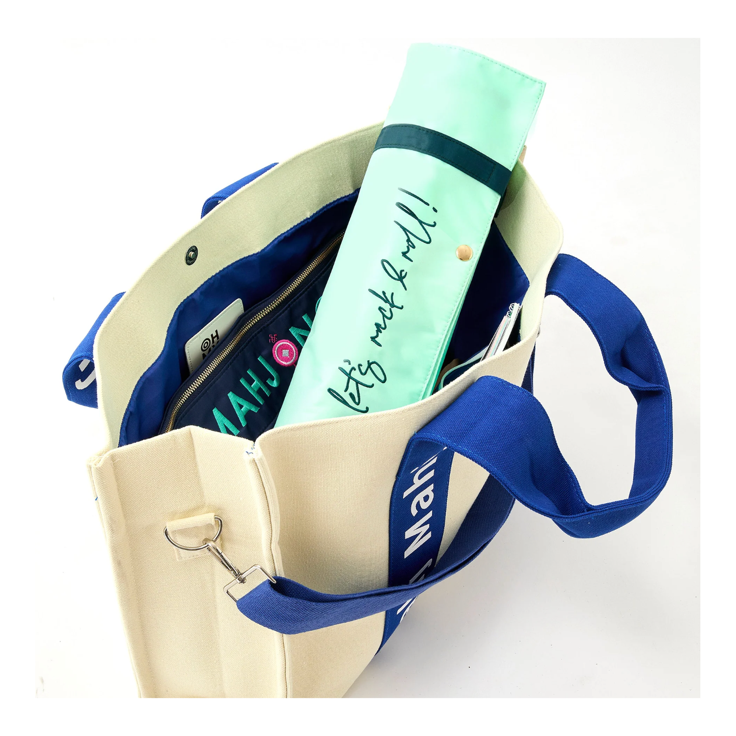 OMM Blue Mahj it All Bag