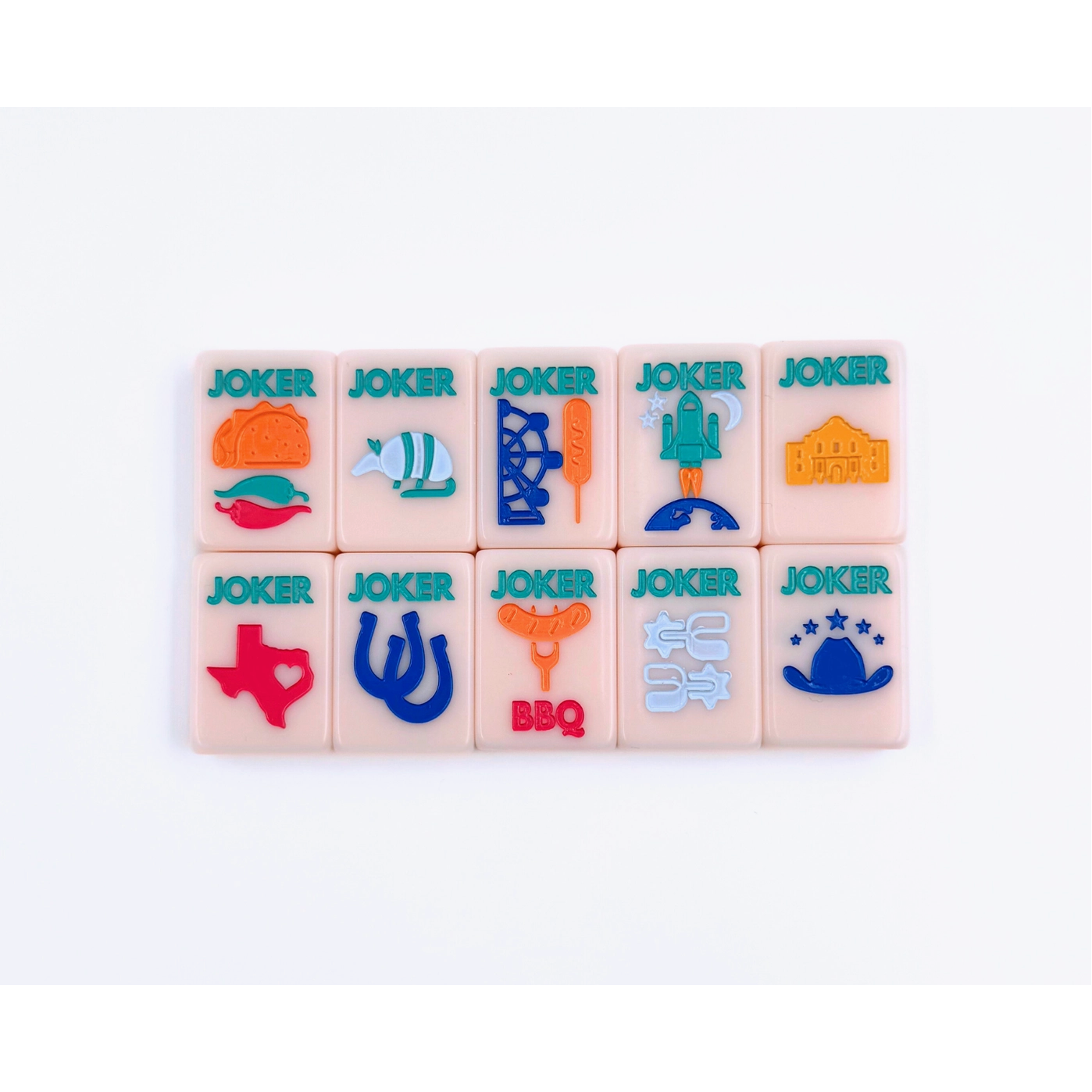 My Fair Mahjong - The Texas Series | American Mahjong Tile with Lone Star Flair