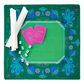 OMM Birdie Green Mahjong Mat