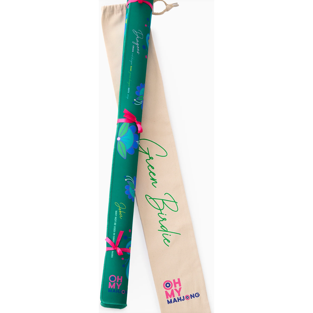 OMM Birdie Green Mahjong Mat