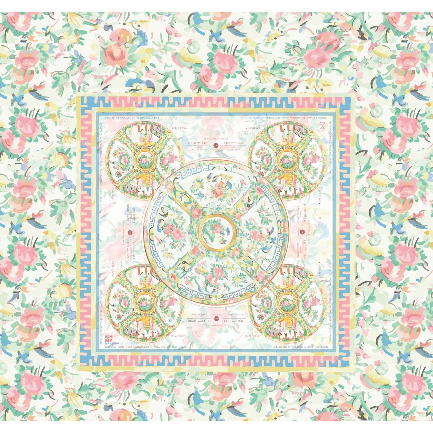 OMM Aristocrat Mahjong Tablecloth