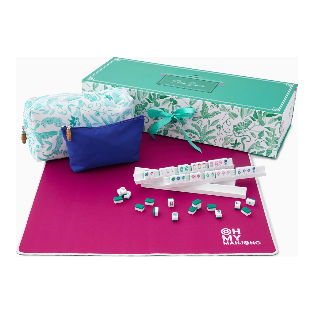 OMM Palm Beach Mahjong Travel Set