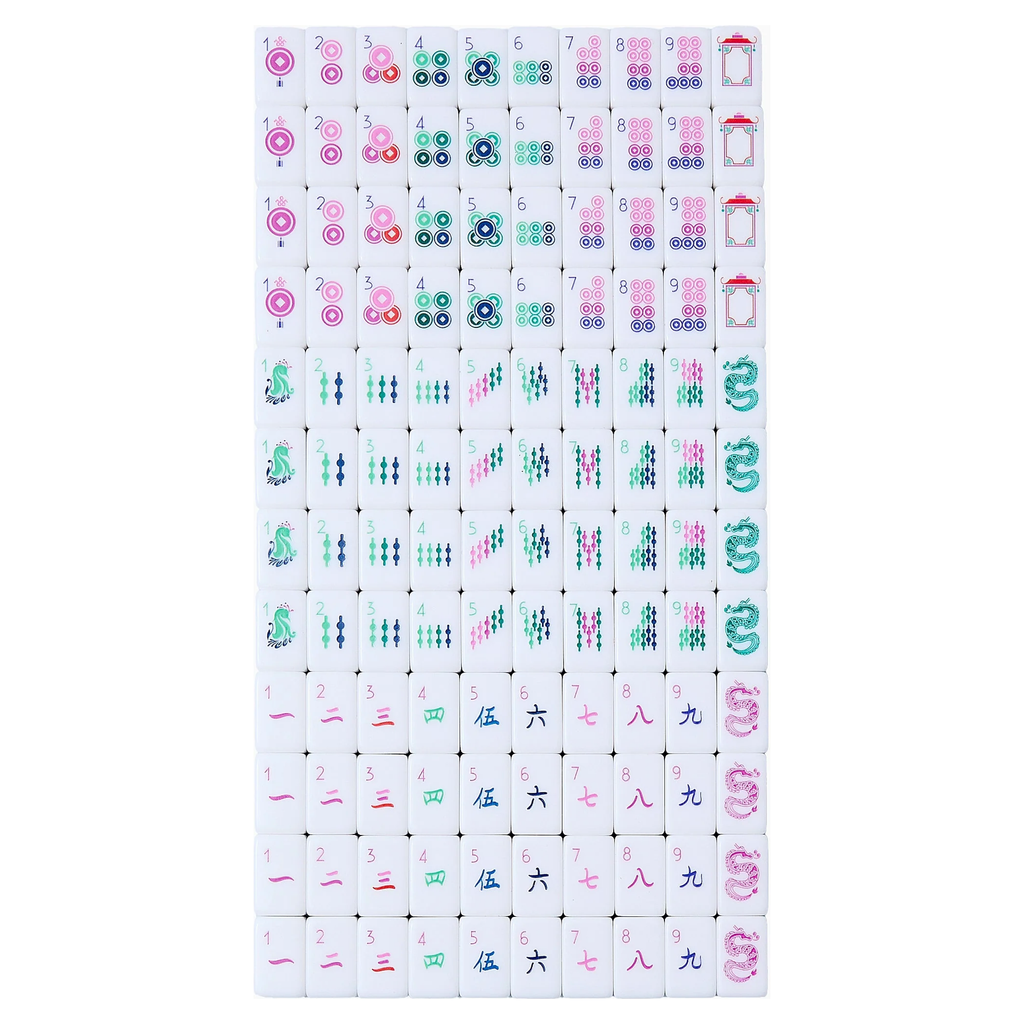 OMM Palm Beach Mahjong Travel Set