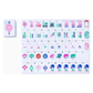 OMM Palm Beach Mahjong Travel Set
