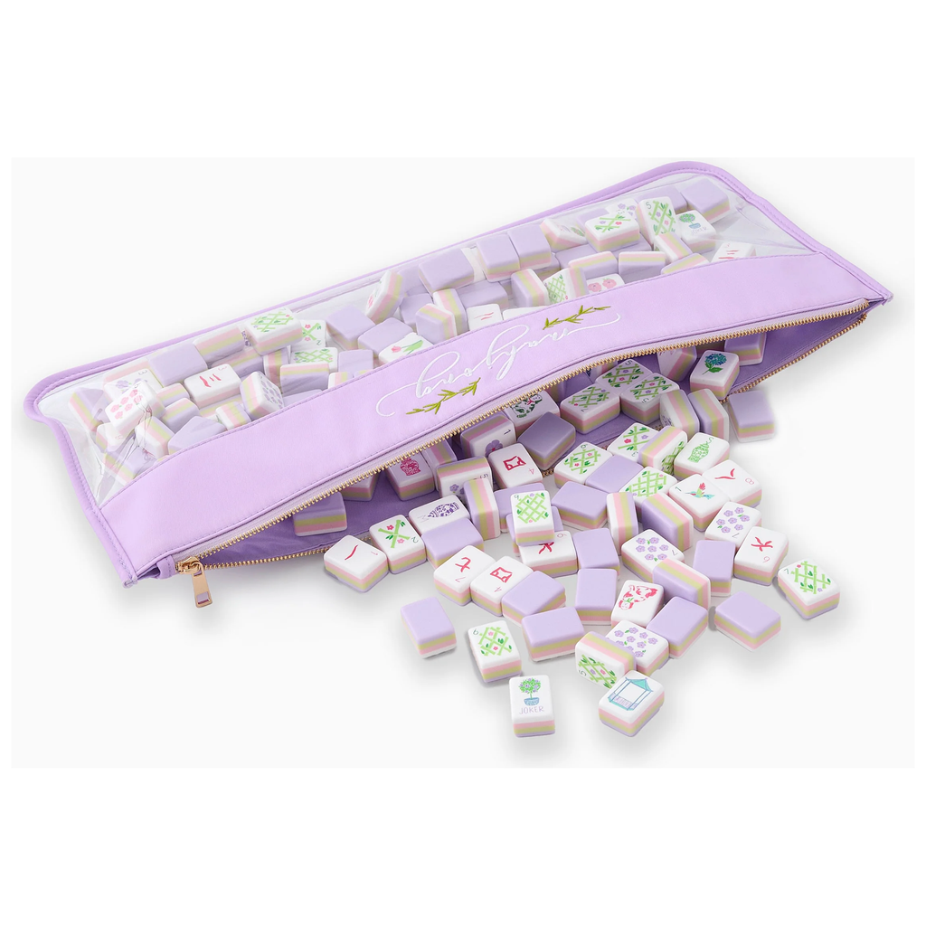 OMM Lilac Script Mahjong Bag